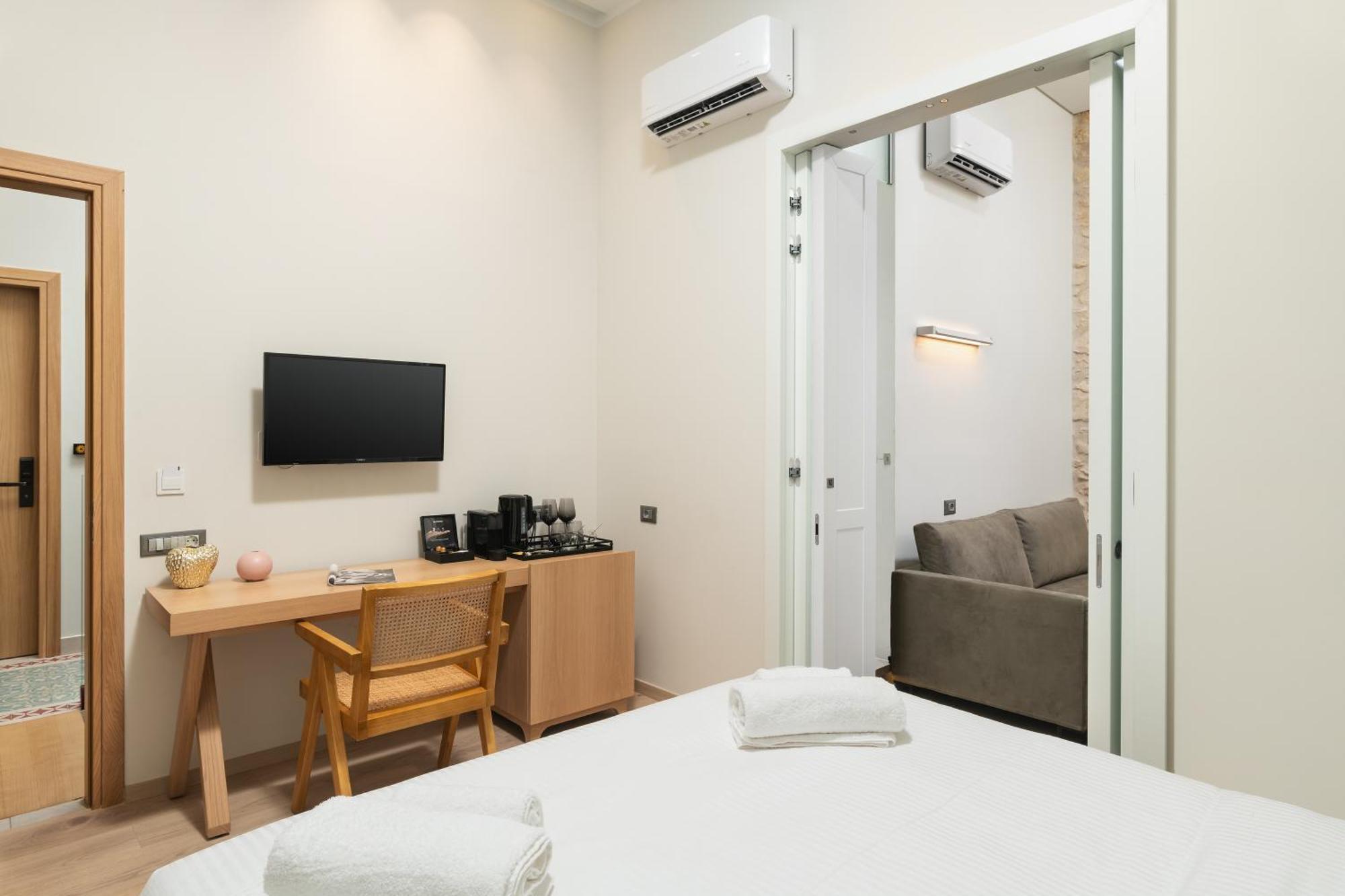 The Alma City Hotel Hriszí Aktí Haniá Kültér fotó
