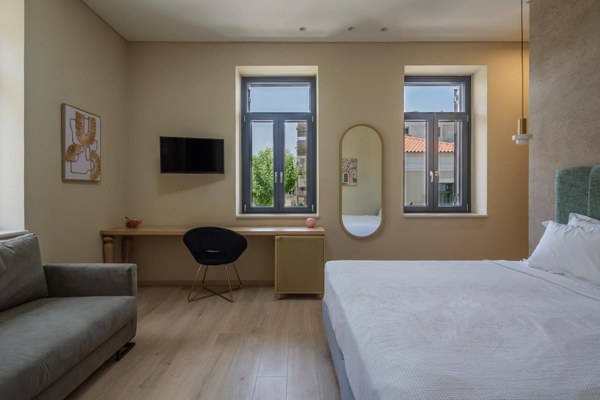The Alma City Hotel Hriszí Aktí Haniá Kültér fotó