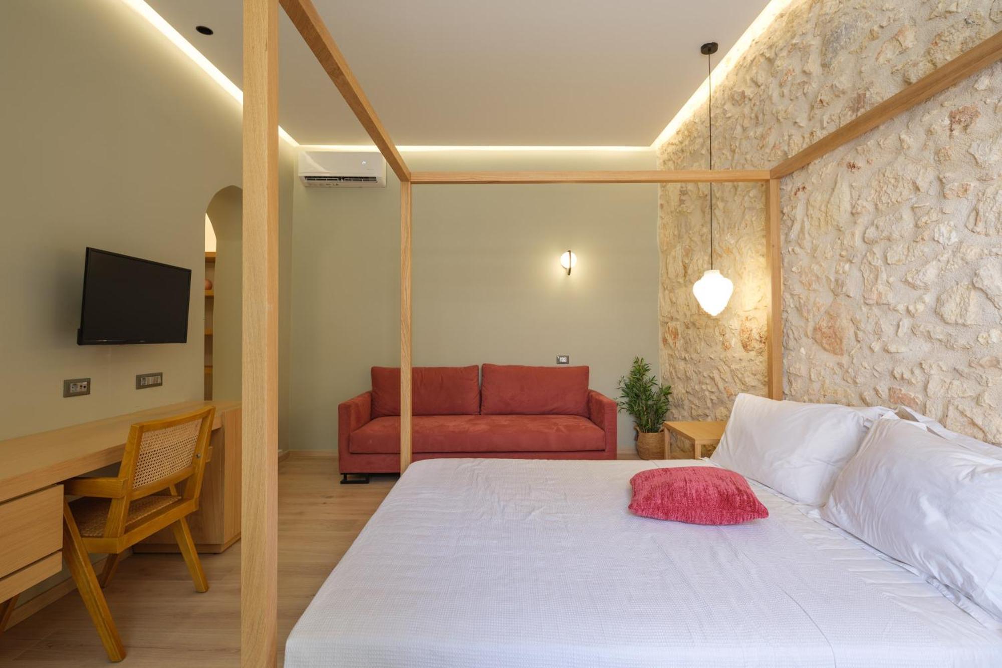 The Alma City Hotel Hriszí Aktí Haniá Kültér fotó