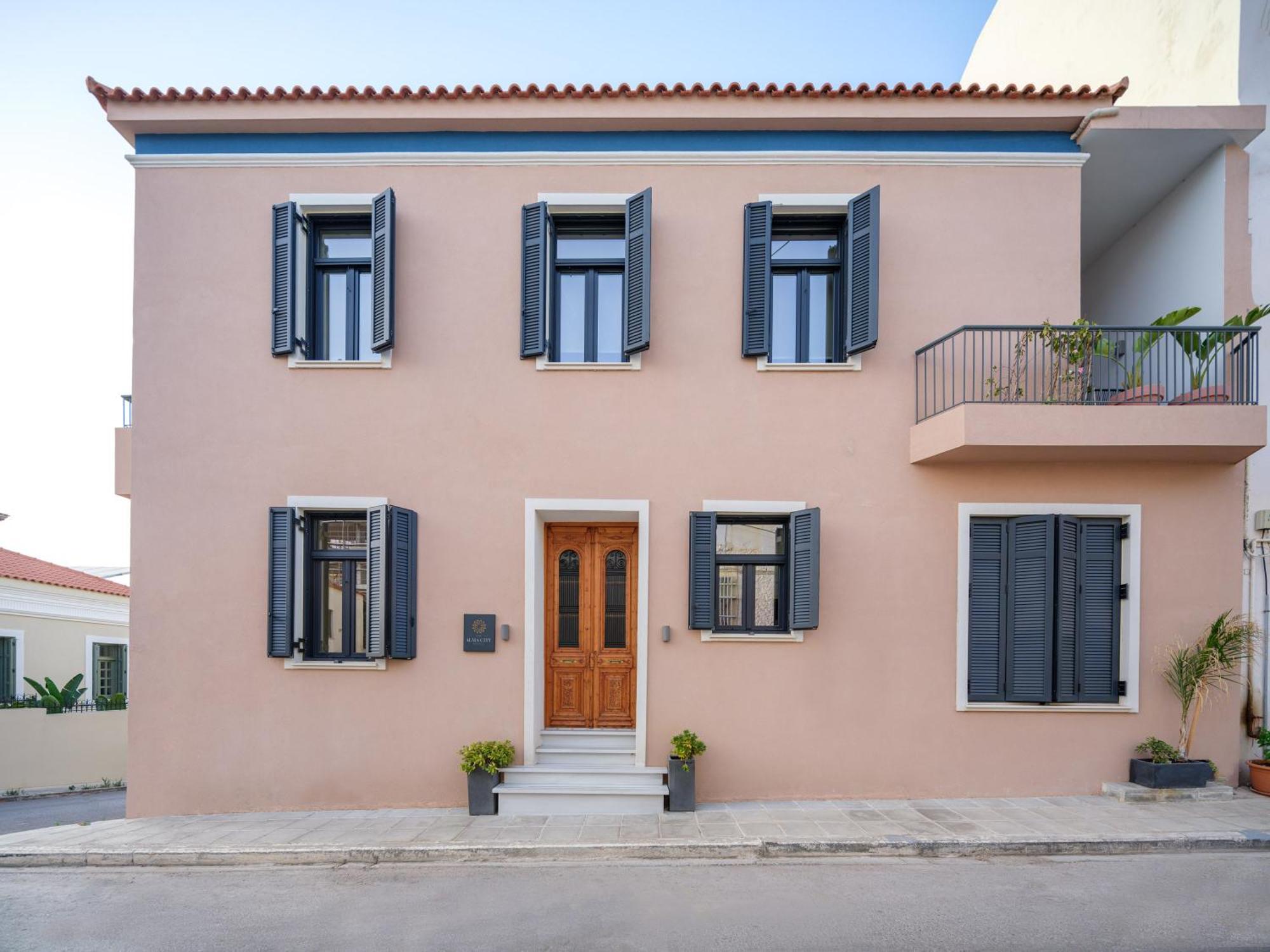 The Alma City Hotel Hriszí Aktí Haniá Kültér fotó